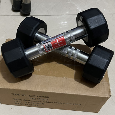 Tạ tay bọc cao su Iron Grip 10kg 1 quả T THIEN TRUONG SPORT 