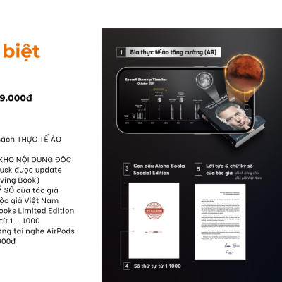 Tiểu Sử Elon Musk - Bản Đặc Biệt - Bìa Cứng AR