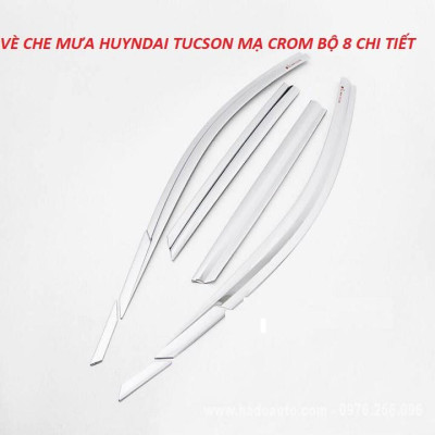 Chắn mưa tucson - vè mưa xe tucson mạ crom 2015 - 2021