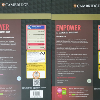 Combo 2 cuốn: Empower A1 Starter Student