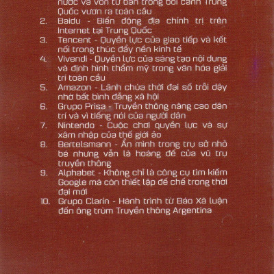 Alibaba : Những gã khổng lồ truyền thông qua góc nhìn kinh tế chính trị