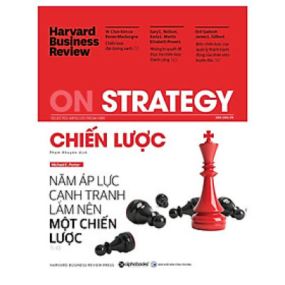 HBR On Strategy - Chiến Lược Tặng BookMark Romantic