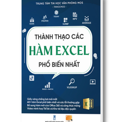 Bộ công cụ tài liệu tặng kèm combo 2 cuốn Thành thạo Tin học văn phòng: Thành Thạo Các Hàm Excel Phổ Biến Nhất + Thành thạo soạn thảo văn bản Word