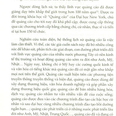 Quảng Cáo Trên Thế Giới - Lý Luận Và Thực Tiễn (Nghiên Cứu Từ Góc Nhìn Truyền Thông Marketing Và Truyền Thông Quốc Tế) - PGS.TS. Lê Thanh Bình (Chủ biên)