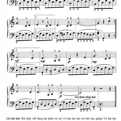 Piano Cho Thiếu Nhi - Tập 4 (Kèm CD + links tải MP3)