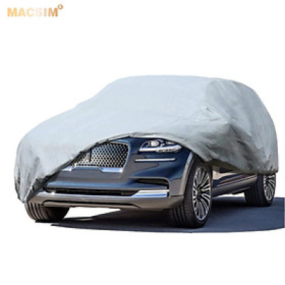 Bạt phủ ô tô chất liệu vải không dệt cao cấp thương hiệu MACSIM dành cho Audi A4 màu ghi - bạt phủ trong nhà và ngoài trời
