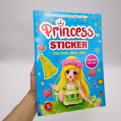 Princess Sticker - Dán Hình Công Chúa - Công Chúa Ngọt Ngào