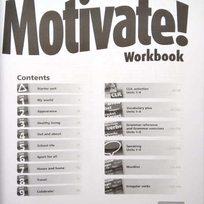 Motivate! 1 Wb & Audio Cd
