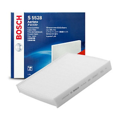 Lọc Điều Hòa Loại Tiêu Chuẩn BOSCH Ariesto S5528 Cho Xe Kia Carens, Cerato, Soluto, Sportage, Hyundai Accent, Tucson,../