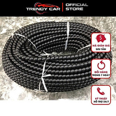 Lò xo nhựa Bọc dây rửa xe, bọc dây tuy ô thủy lực, dây cáp điện, bảo vệ dây chống mài mòn