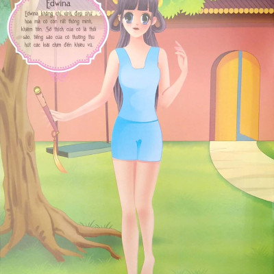 Dán Hình Trang Phục Công Chúa Tuyệt Đỉnh - Công Chúa Mơ Mộng