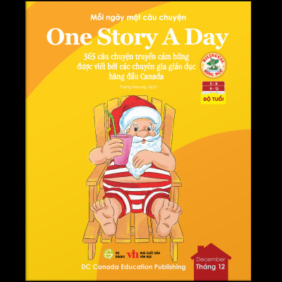 One Story A Day - Sách song ngữ cho bé, 12 cuốn truyện - 365 câu chuyện phát triển trí tuệ và nuôi dưỡng tâm hồn - Tặng kèm file nghe & note từng vựng