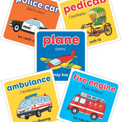 Bộ 8 quyển My First picture Encyclopedia, Thư viện hình ảnh đầu tiên cho bé ( Song ngữ ) cho bé từ 0-6 tuổi