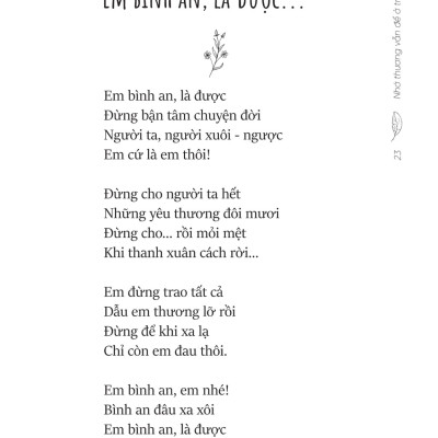 Nhớ Thương Vẫn Để Ở Trong Lòng