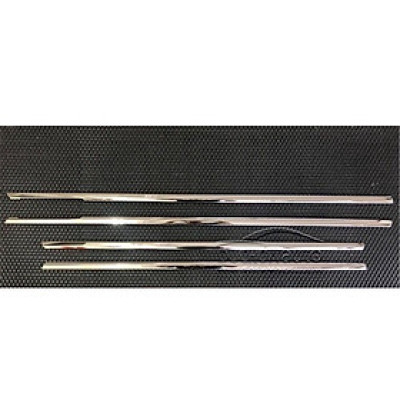 Nẹp viền chân kính, cong kính xe Kia K3 2021- 2022 Hàng Inox cao cấp