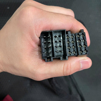 Dây nối DSP/ampli, cáp truyền tải tín hiệu âm thanh kỹ thuật số cho màn hình VinFast Lux A/SA, độ loa Plug N Play.