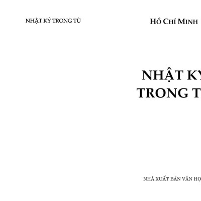 Nhật Ký Trong Tù (Tái Bản)