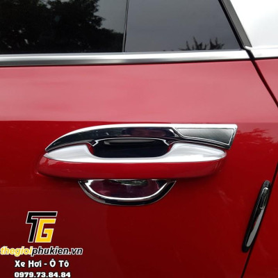 Bộ ốp hõm cửa xe KIA Sorento 2021 mạ Crom
