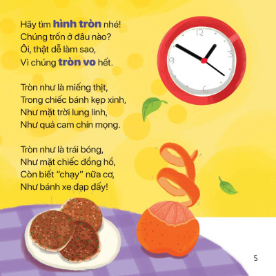 Thơ Hay Cho Bé - Học Về Hình Dạng