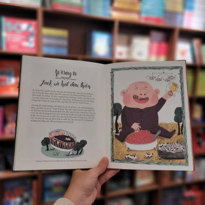 (Bìa cứng – Minh hoạ màu) BỘ SÁCH “BẬT MÍ NHỮNG BÍ MẬT ĐỘNG TRỜI” gồm 2 cuốn: Ngay cả công chúa cũng xì bủm, Ngay cả kẻ xấu cũng có nỗi niềm riêng - Ilan Brenman – Lam biên soạn – Crabit Kidbooks 