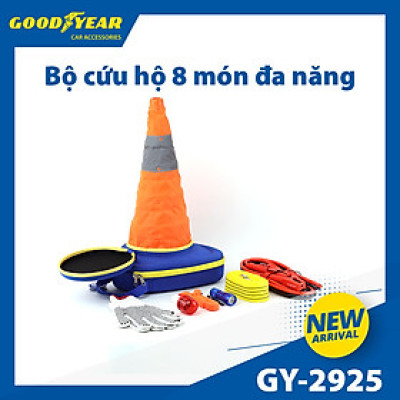 Bộ Cứu Hộ Ô Tô Đa Năng 8 Trong 1 GOODYEAR GY-2925 - Nhập Khẩu Chính Hãng