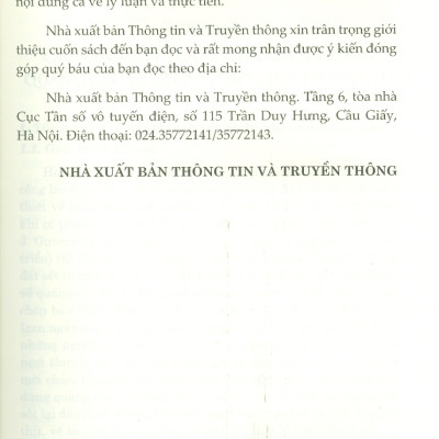 Quảng Cáo Trên Thế Giới - Lý Luận Và Thực Tiễn (Nghiên Cứu Từ Góc Nhìn Truyền Thông Marketing Và Truyền Thông Quốc Tế) - PGS.TS. Lê Thanh Bình (Chủ biên)