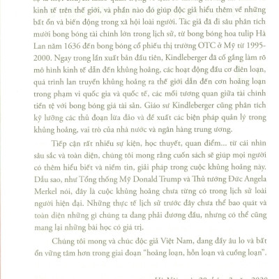 Hoảng Loạn, Hỗn Loạn Và Cuồng Loạn - Gần 400 Năm Lịch Sử Các Cuộc Khủng Hoảng Tài Chính