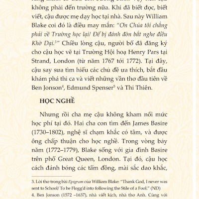 Sách - Tuyển Tập William Blake - Khúc Ca Thơ Ngây Và Từng Trải