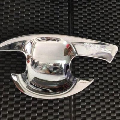 Bộ Ốp Tay Nắm Hõm Dành Cho Xe Toyota Vios 2019-2021 nhựa ABS cao cấp mạ Crom sáng bóng