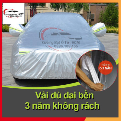 [KIA SOLUTO] Bạt Phủ Ô Tô Vải Dù Oxford, Tráng Nhôm Cao Cấp, Áo Trùm Bảo Vệ Xe KIA SOLUTO, Bạc Phủ Trùm Chống Nóng Chống Mưa, Chống Xước Xe, Bạt Của Xưởng Được May Theo Kích Cỡ Xe, Cam Kết Vừa Xe, Bền Và Đẹp Tới 2 Năm