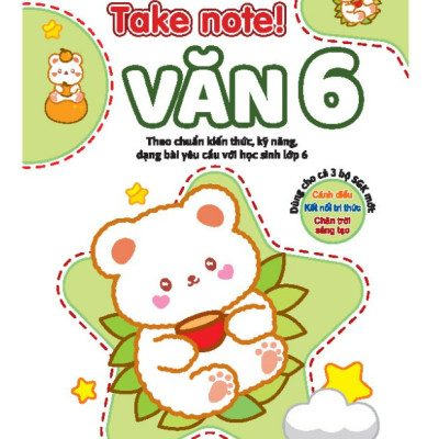 Sách - TAKE NOTE! Văn 6 (CÓ lò xo)