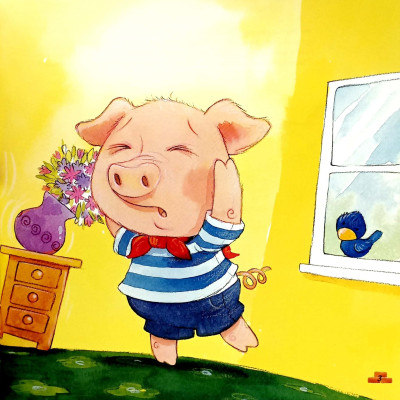 Truyện Cổ Tích Nổi Tiếng Song Ngữ Việt - Anh (Tái Bản 2023): The Three Little Pigs - Ba Chú Heo Con