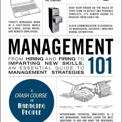 Management 101: From Hiring and Firing to Imparting New Skills, an Essential Guide to Management Strategies (Adams 101) Hardcover – December 2, 2016 by Stephen Soundering (Author)