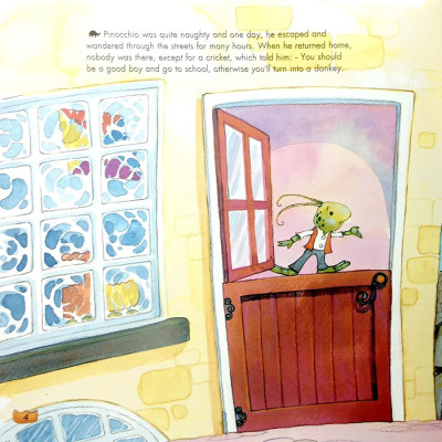 Truyện Cổ Tích Nổi Tiếng Song Ngữ Việt - Anh (Tái Bản 2023): Pinocchio - Chú Bé Người Gỗ Pinocchio