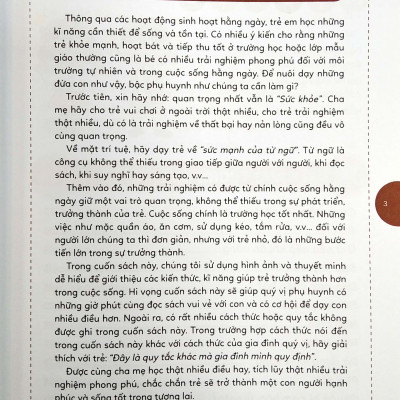 Cẩm Nang Sinh Hoạt Bằng Tranh Cho Bé - Các Kĩ Năng Cơ Bản