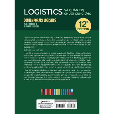 Sách - Textbook Logistics và Quản Trị Chuỗi Cung Ứng