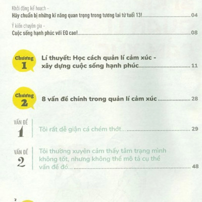 Kĩ Năng Vàng Cho Teen Thế Kỉ 21 - Bí Kíp Quản Lí Cảm Xúc