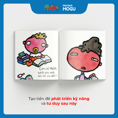 Truyện Ehon bé 3-4-5 tuổi - Bộ 2 cuốn Lớn lên cùng bé