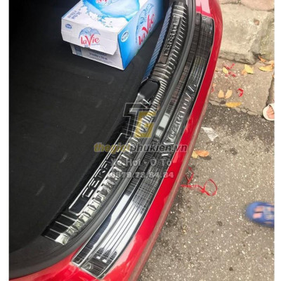 Bộ ốp chống trầy bậc cốp Kia Cerato 2019 - Mẫu Titan