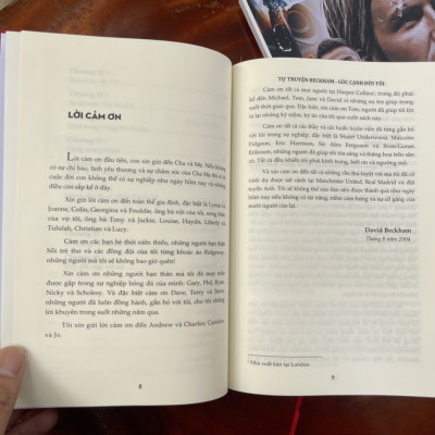 TỰ TRUYỆN DAVID BECKHAM – Góc cạnh đời tôi – bìa mềm