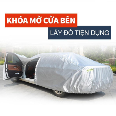 [MG 5 -LOẠI VẢI DÙ] Bạt trùm xe ô tô MG 5 vải dù oxford cao cấp , áo bạt phủ trùm che kín che nắng, che mưa