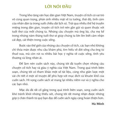 Tuyển Tập Truyện Cổ Tích Việt Nam Dành Cho Thiếu Nhi _ML