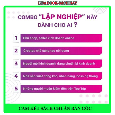 Sách COMBO LẬP NGHIỆP 1000 Affiliate và Từ điển Xây Kênh Tiktok tác giả Cấn Mạnh Linh- Sách chính hãng