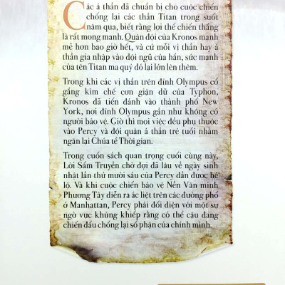 Percy Jackson Và Các Vị Thần Trên Đỉnh Olympus - Phần 5: Vị Thần Cuối Cùng (Tái Bản 2022)