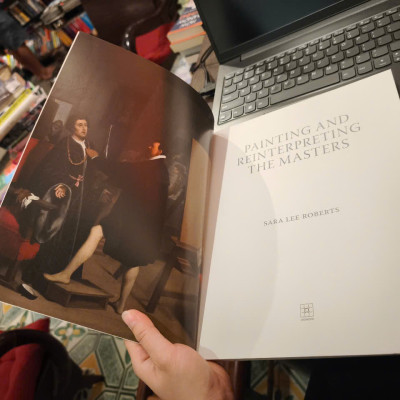 Sách - Painting and Reinterpreting the Masters by Sara Lee Roberts