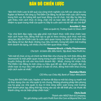 BẢN ĐỒ CHIẾN LƯỢC - THẺ ĐIỂM CÂN BẰNG - THỰC THI XUẤT SẮC - Robert S. Kaplan, David P. Norton - (bộ 3 cuốn, bìa cứng)