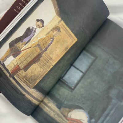 (In 300 bản, bìa vải canvas) VỤ ÁN ĐẦU TIÊN CỦA SHERLOCK HOLMES - Cuộc điều tra màu đỏ – Arthur Conan Doyle -Vincent Mallié minh hoạ – Cẩm Vân dịch  - Thái Hà - NXB Hà Nội