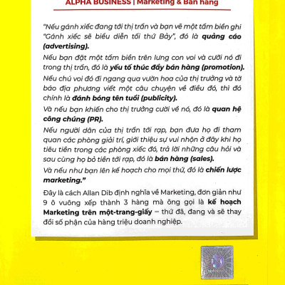 Kế Hoạch Marketing Trên Một Trang Giấy (Những Chỉ Dẫn Dễ Hiểu Nhất Cho Một Kế Hoạch Marketing Thông Minh)