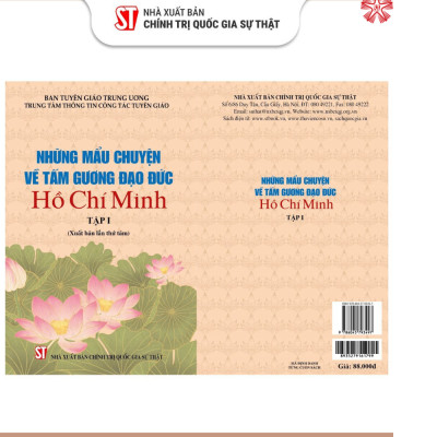 Những mẩu chuyện về tấm gương đạo đức Hồ Chí Minh (Bộ hai tập) bản in 2024