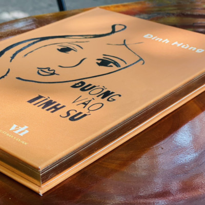[Phiên bản đặc biệt in 105 cuốn bìa vải buckram] ĐƯỜNG VÀO TÌNH SỬ- Đinh Hùng – Truongphuongbooks